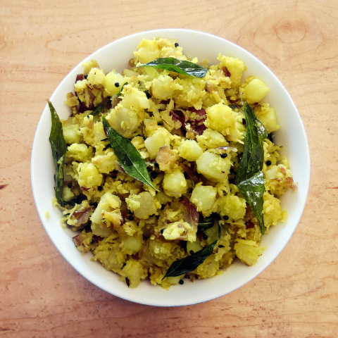 Potato Thoran