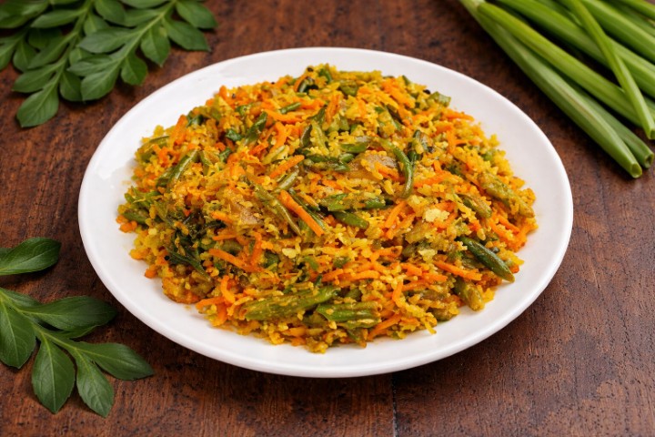 Carrot Beans Thoran